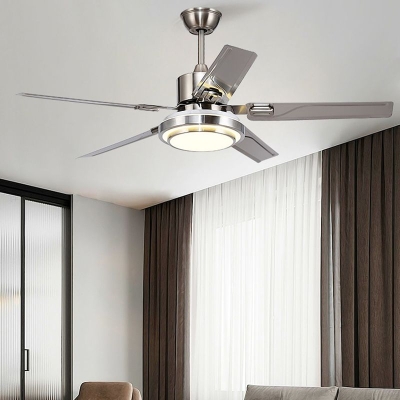 Deckenventilatoren aus Metall, moderner Stil, 1 Licht