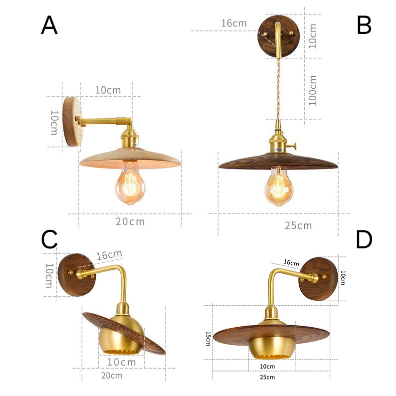 Holz-Wandleuchte-Holz-Pendelleuchte-Vintage-Wandlampe-Boho-Leuchtmittel