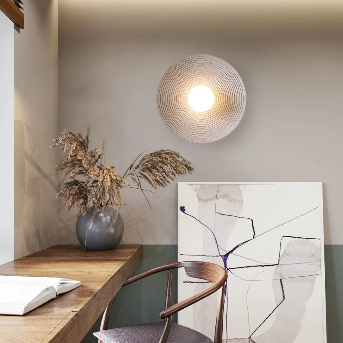 Moderne Kunst-Hintergrund-Wand-Dekorationslampe