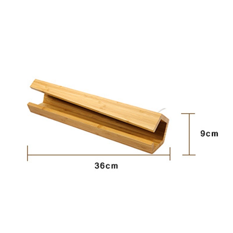 Fünfeckige LED-Tischlampe aus Holz mit USB