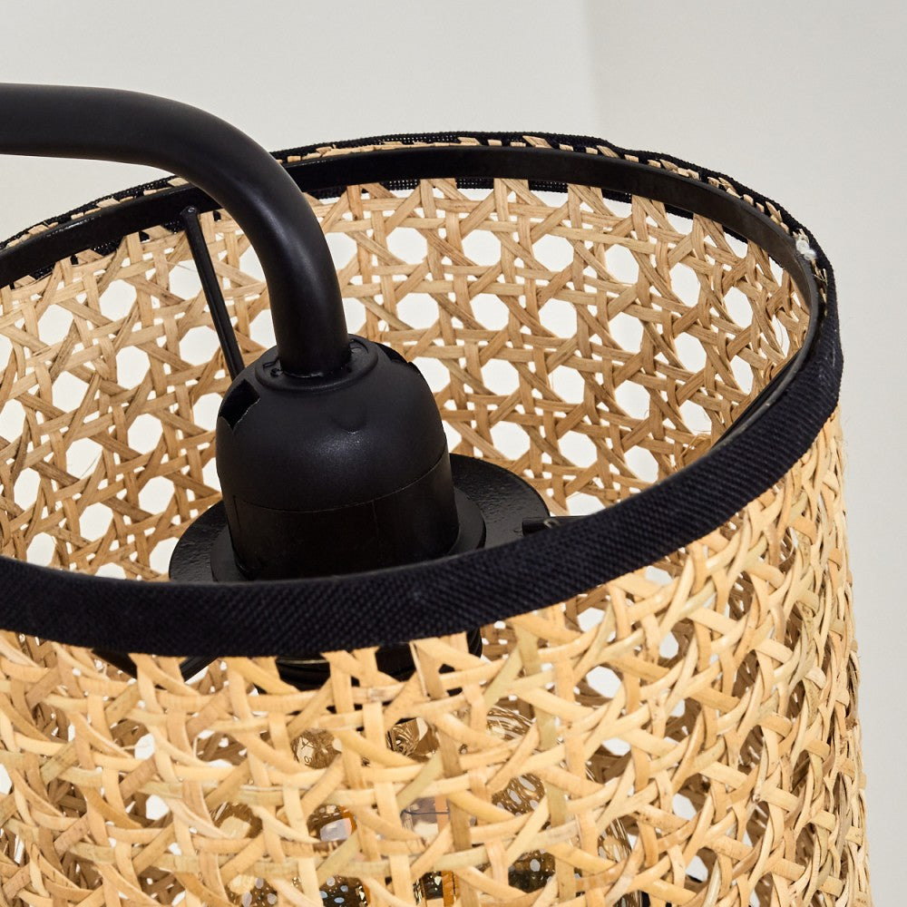 Wandleuchte mit kreativer Persönlichkeit aus Rattan