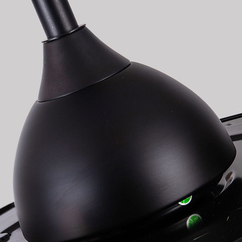 LED-Deckenventilatorleuchte „Drum“ für den Innenbereich in Schwarz/Weiß