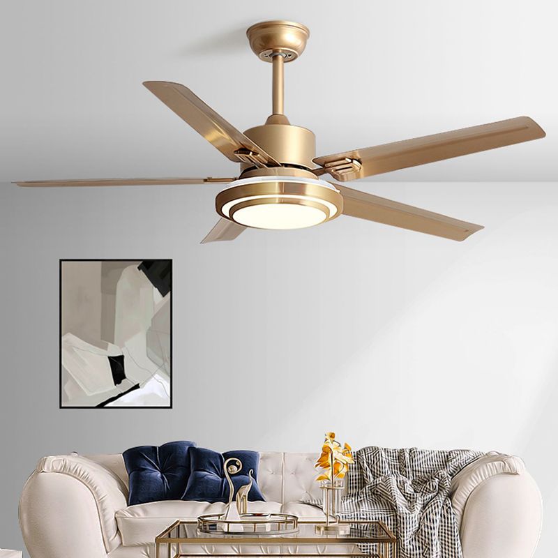 Deckenventilatoren aus Metall, moderner Stil, 1 Licht