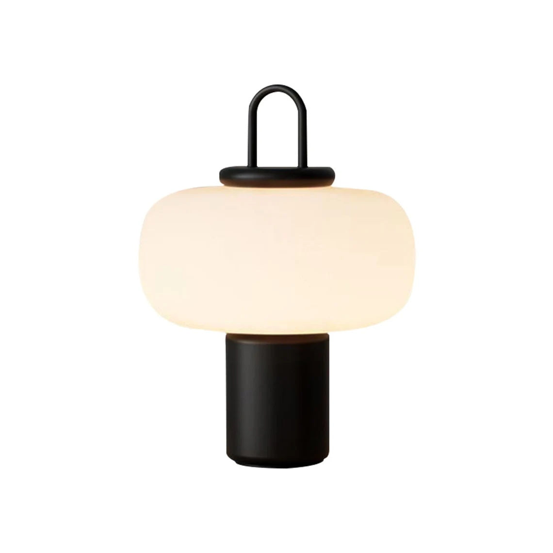 Nordische minimalistische schwarze Tischlampe