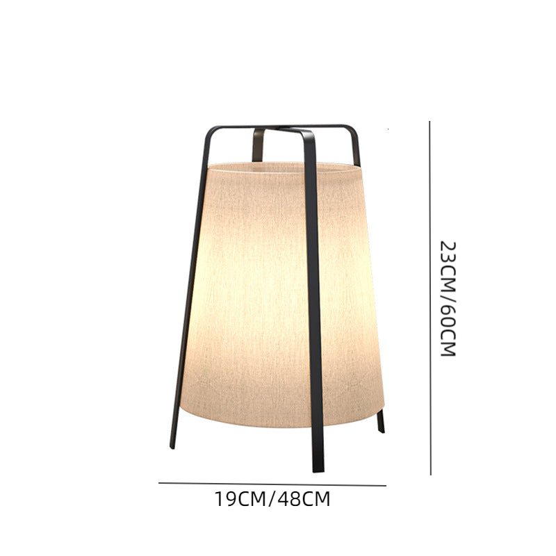 Stoff-Stehlampe für Wohnzimmer