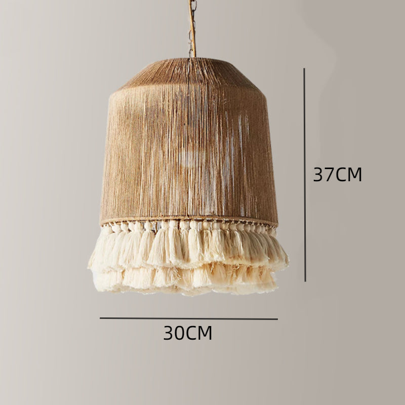 Bohemia Vintage Seil-Quasten-Kronleuchter