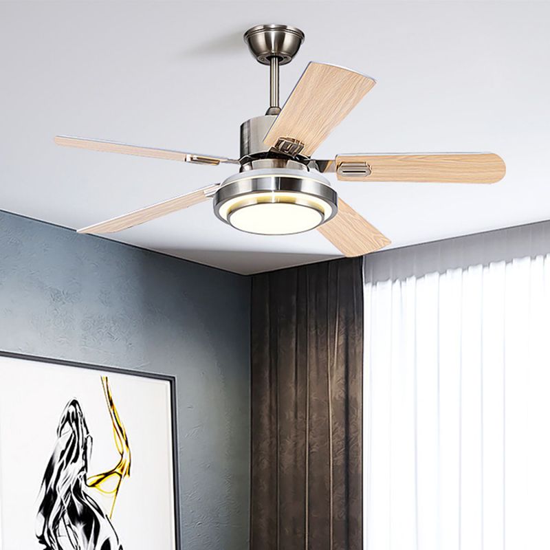 Deckenventilatoren aus Metall, moderner Stil, 1 Licht