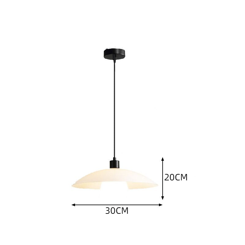 Moderne hängende Pendelleuchte aus Glas