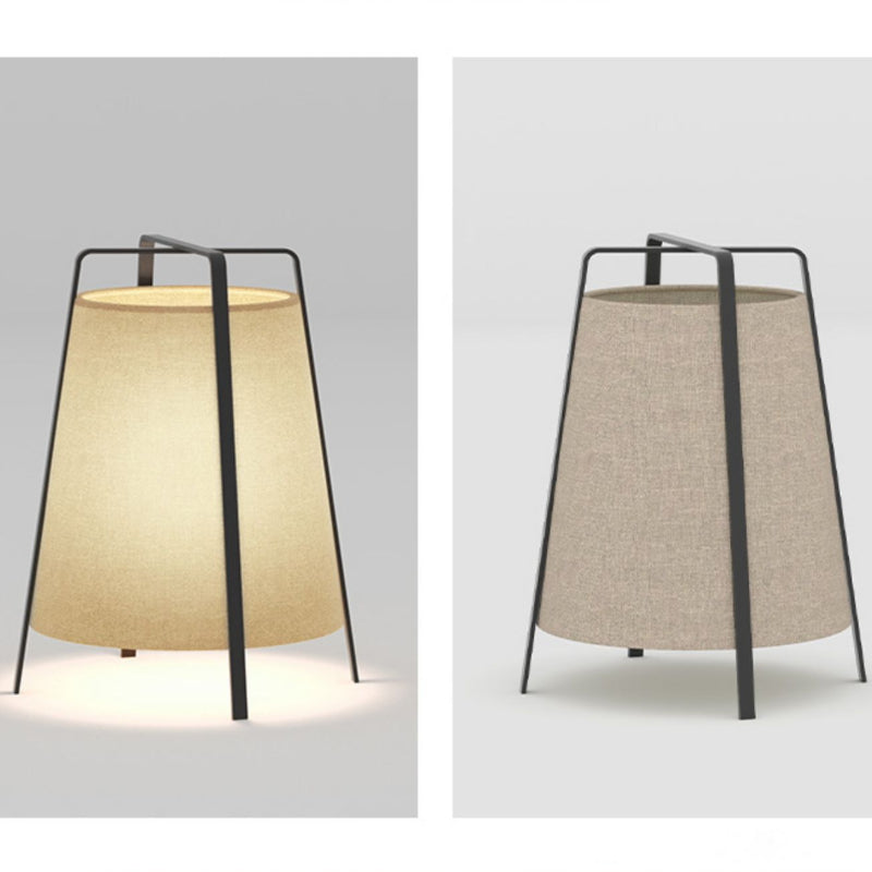 Stoff-Stehlampe für Wohnzimmer