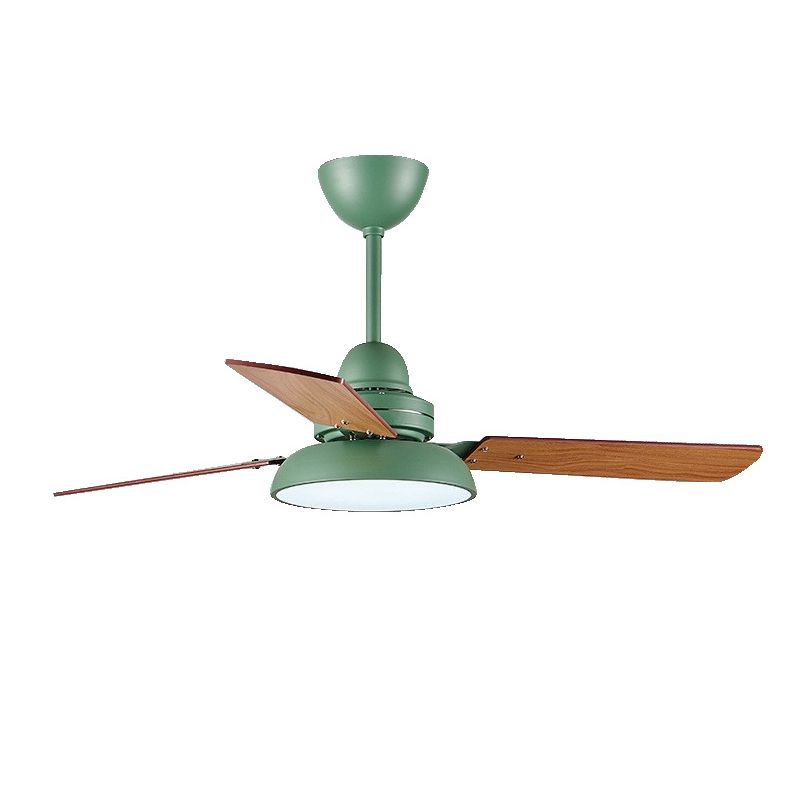 48-Zoll-Deckenventilator mit moderner Holzflügel-Ventilatorbeleuchtung in 4 Farben