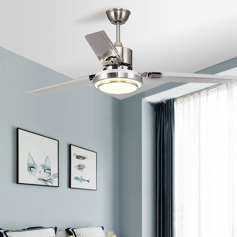 Deckenventilatoren aus Metall, moderner Stil, 1 Licht